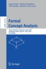 Formal Concept Analysis : 16th International Conference, ICFCA 2021, Strasbourg, France, June 29 – July 2, 2021, Proceedings - Book