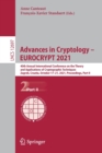 Advances in Cryptology – EUROCRYPT 2021 : 40th Annual International Conference on the Theory and Applications of Cryptographic Techniques, Zagreb, Croatia, October 17–21, 2021, Proceedings, Part II - Book