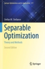 Separable Optimization : Theory and Methods - Book