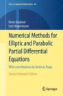 Numerical Methods for Elliptic and Parabolic Partial Differential Equations : With contributions by Andreas Rupp - eBook