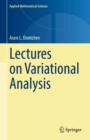 Lectures on Variational Analysis - eBook