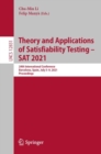Theory and Applications of Satisfiability Testing – SAT 2021 : 24th International Conference, Barcelona, Spain, July 5-9, 2021, Proceedings - Book
