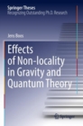 Effects of Non-locality in Gravity and Quantum Theory - Book