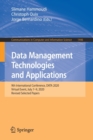 Data Management Technologies and Applications : 9th International Conference, DATA 2020, Virtual Event, July 7-9, 2020, Revised Selected Papers - Book