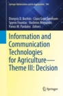 Information and Communication Technologies for Agriculture-Theme III: Decision - eBook