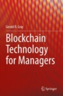 Blockchain Technology for Managers - Book