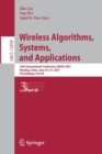 Wireless Algorithms, Systems, and Applications : 16th International Conference, WASA 2021, Nanjing, China, June 25–27, 2021, Proceedings, Part III - Book