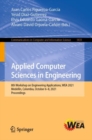 Applied Computer Sciences in Engineering : 8th Workshop on Engineering Applications, WEA 2021, Medellin, Colombia, October 6-8, 2021, Proceedings - eBook