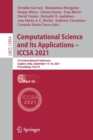Computational Science and Its Applications – ICCSA 2021 : 21st International Conference, Cagliari, Italy, September 13–16, 2021, Proceedings, Part VI - Book