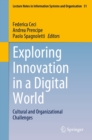 Exploring Innovation in a Digital World : Cultural and Organizational Challenges - eBook