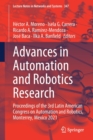 Advances in Automation and Robotics Research : Proceedings of the 3rd Latin American Congress on Automation and Robotics, Monterrey, Mexico 2021 - Book