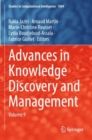 Advances in Knowledge Discovery and Management : Volume 9 - Book