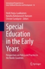 Special Education in the Early Years : Perspectives on Policy and Practice in the Nordic Countries - eBook