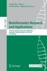 Bioinformatics Research and Applications : 17th International Symposium, ISBRA 2021, Shenzhen, China, November 26–28, 2021, Proceedings - Book