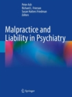 Malpractice and Liability in Psychiatry - Book