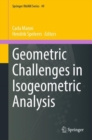 Geometric Challenges in Isogeometric Analysis - eBook