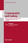 Cryptography and Coding : 18th IMA International Conference, IMACC 2021, Virtual Event, December 14–15, 2021, Proceedings - Book