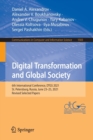 Digital Transformation and Global Society : 6th International Conference, DTGS 2021, St. Petersburg, Russia, June 23-25, 2021, Revised Selected Papers - Book