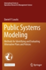 Public Systems Modeling : Methods for Identifying and Evaluating Alternative Plans and Policies - Book