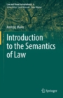 Introduction to the Semantics of Law - eBook