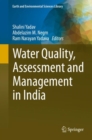Water Quality, Assessment and Management in India - Book
