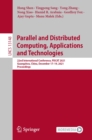 Parallel and Distributed Computing, Applications and Technologies : 22nd International Conference, PDCAT 2021, Guangzhou, China, December 17-19, 2021, Proceedings - eBook