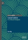 Cancel Culture : A Critical Analysis - eBook