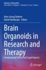 Brain Organoids in Research and Therapy : Fundamental Ethical and Legal Aspects - Book