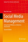 Social Media Management : Using Social Media as a Business Instrument - Book
