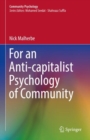 For an Anti-capitalist Psychology of Community - eBook