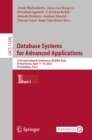 Database Systems for Advanced Applications : 27th International Conference, DASFAA 2022, Virtual Event, April 11-14, 2022, Proceedings, Part I - eBook