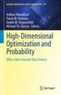 High-Dimensional Optimization and Probability : With a View Towards Data Science - eBook