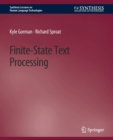 Finite-State Text Processing - Book