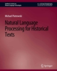 Natural Language Processing for Historical Texts - eBook