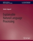 Explainable Natural Language Processing - eBook