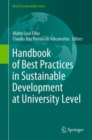 Handbook of Best Practices in Sustainable Development at University Level - Book