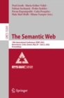 The Semantic Web : 19th International Conference, ESWC 2022, Hersonissos, Crete, Greece, May 29 - June 2, 2022, Proceedings - Book