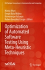 Optimization of Automated Software Testing Using Meta-Heuristic Techniques - eBook