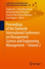 Proceedings of the Sixteenth International Conference on Management Science and Engineering Management - Volume 2 - eBook