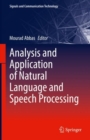 Analysis and Application of Natural Language and Speech Processing - eBook