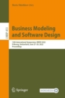 Business Modeling and Software Design : 12th International Symposium, BMSD 2022, Fribourg, Switzerland, June 27-29, 2022, Proceedings - Book