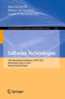 Software Technologies : 16th International Conference, ICSOFT 2021, Virtual Event, July 6-8, 2021, Revised Selected Papers - eBook