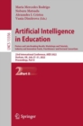 Artificial Intelligence  in Education. Posters and Late Breaking Results, Workshops and Tutorials, Industry and Innovation Tracks, Practitioners’ and Doctoral Consortium : 23rd International Conferenc - Book