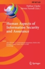 Human Aspects of Information Security and Assurance : 16th IFIP WG 11.12 International Symposium, HAISA 2022, Mytilene, Lesbos, Greece, July 6-8, 2022, Proceedings - Book