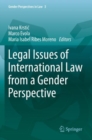 Legal Issues of International Law from a Gender Perspective - Book