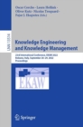Knowledge Engineering and Knowledge Management : 23rd International Conference, EKAW 2022, Bolzano, Italy, September 26-29, 2022, Proceedings - eBook