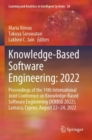 Knowledge-Based Software Engineering: 2022 : Proceedings of the 14th International Joint Conference on Knowledge-Based Software Engineering (JCKBSE 2022), Larnaca, Cyprus, August 22-24, 2022 - Book