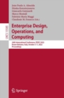 Enterprise Design, Operations, and Computing : 26th International Conference, EDOC 2022, Bozen-Bolzano, Italy, October 3-7, 2022, Proceedings - Book