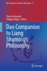 Dao Companion to Liang Shuming’s Philosophy - Book