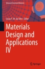 Materials Design and Applications IV - Book